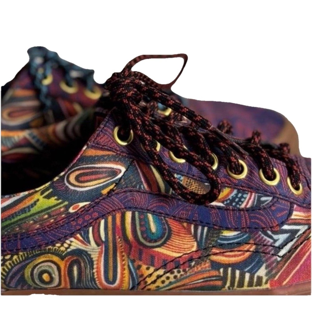 Vans Old Skool Zio Ziegler OTW Gallery Sneakers M6.5 W8 Multicolor Gum Skater - Picture 4 of 8